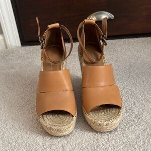 Treasure & Bond Wedge Sandals with ankle strap